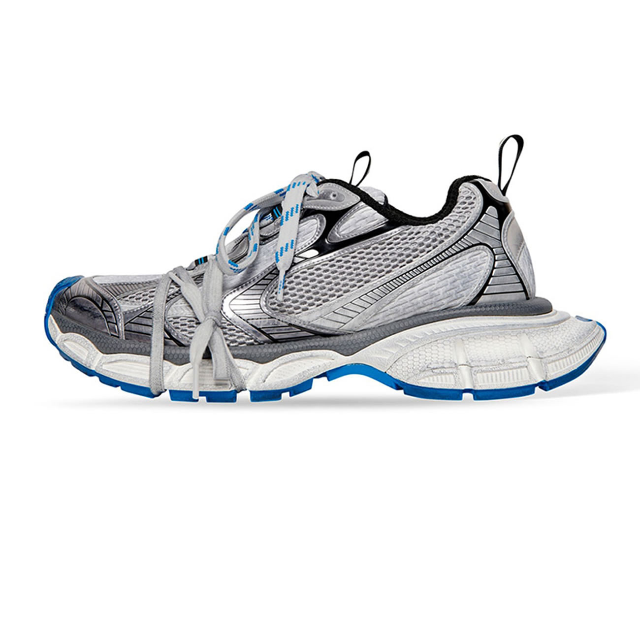 Balenciaga 3xl Trainer Grey White Blue 734731 W3xl7 1214 (1) - www.newkick.vip